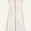 Accessorize Trägerloses, Gestreiftes Kleid Mit Knopfleiste, Natur -Next || RIVER ISLAND Verkaufsgeschäft U90899s
