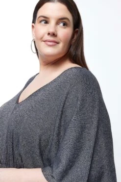 River Island Plus Midikleid Mit Fledermausärmeln, Anthrazitgrau 11 River Island Plus Midikleid Mit Fledermausärmeln, Anthrazitgrau -Next || RIVER ISLAND Verkaufsgeschäft U96079s4